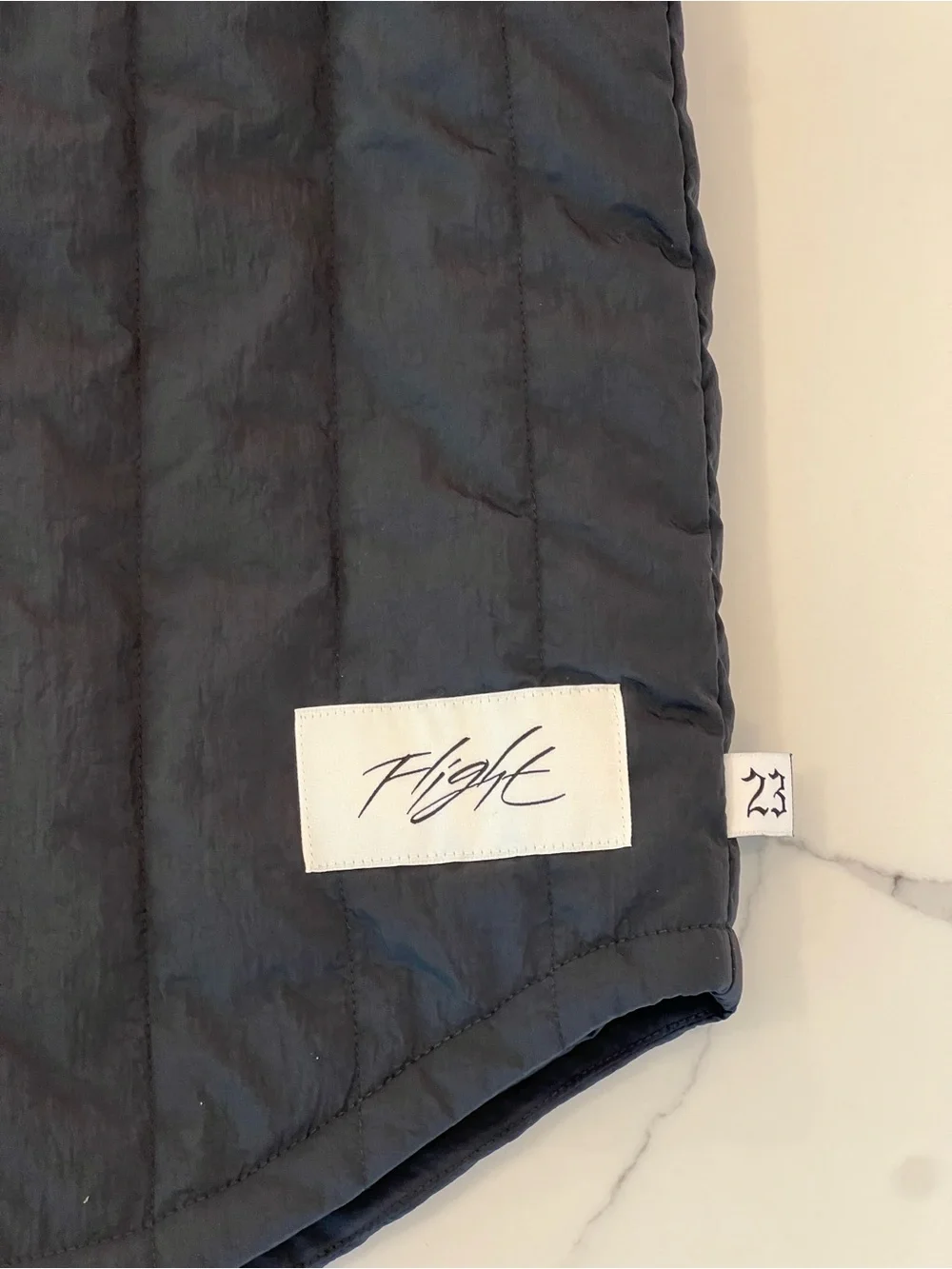 NWT Jordan Flight Quilted snap baseball jersey Jacket in Black